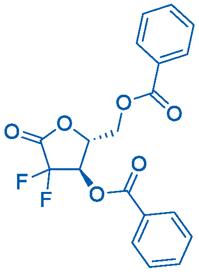 2-Deoxy-2,2-difluoro-D-erythro-pentonic Acid γ-Lactone 3,5-Dibenzoate  25g