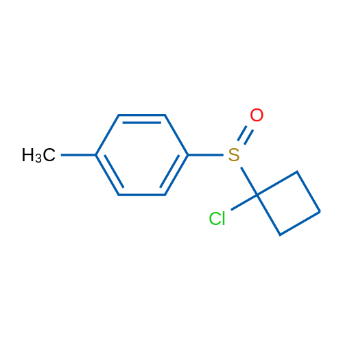 1-[(1-Chlorocyclobutyl)sulfinyl]-4-methylbenzene 100mg