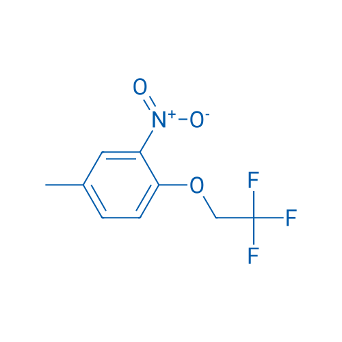 4-Methyl-2-nitro-1-(2,2,2-trifluoroethoxy)benzene 5g