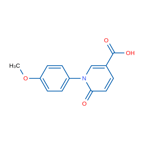 1-(4-Methoxyphenyl)-6-oxo-1,6-dihydropyridine-3-carboxylic acid 5g
