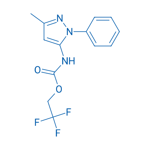 2,2,2-Trifluoroethyl N-(3-methyl-1-phenyl-1H-pyrazol-5-yl)carbamate 5g