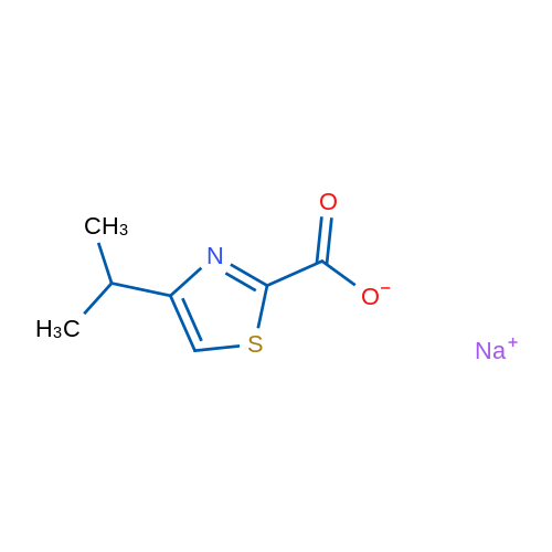 Sodium 4-(propan-2-yl)-1,3-thiazole-2-carboxylate 10g