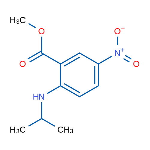 Methyl 2-(isopropylamino)-5-nitrobenzoate 5g
