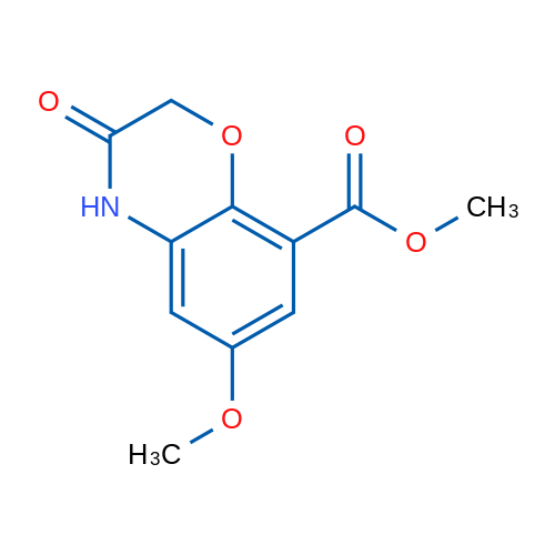 Methyl 6-methoxy-3-oxo-3,4-dihydro-2H-benzo[b][1,4]oxazine-8-carboxylate 1g