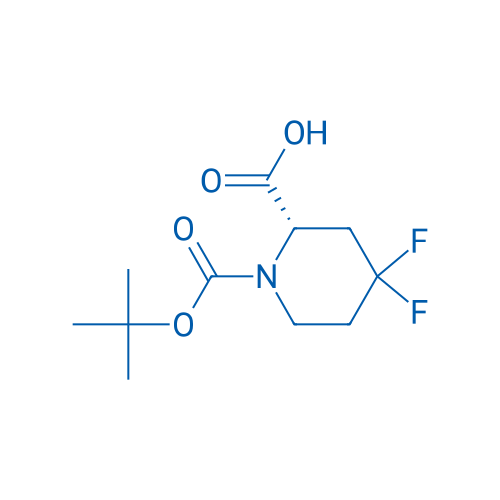 (S)-1-(tert-Butoxycarbonyl)-4,4-difluoropiperidine-2-carboxylic acid 250mg