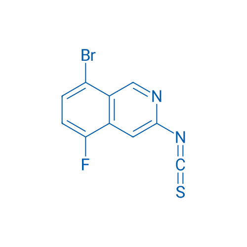 8-BROMO-5-FLUORO-3-ISOTHIOCYANATOISOQUINOLINE 250mg
