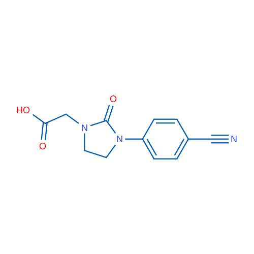 2-(3-(4-Cyanophenyl)-2-oxoimidazolidin-1-yl)acetic acid 1g