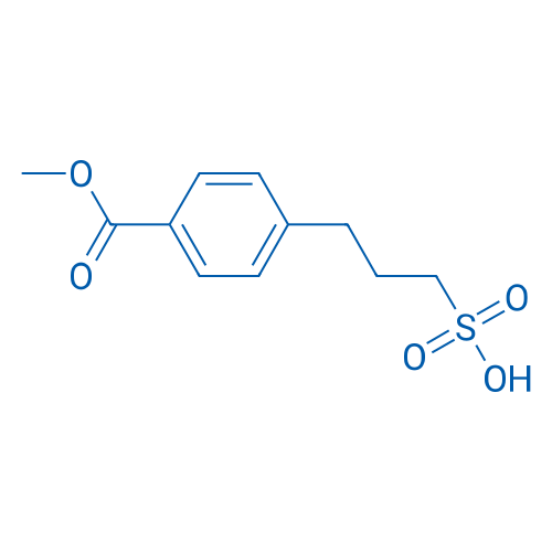 3-(4-(Methoxycarbonyl)phenyl)propane-1-sulfonic acid 1g
