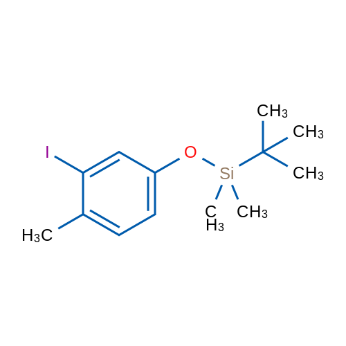 tert-Butyl(3-iodo-4-methylphenoxy)dimethylsilane 1g