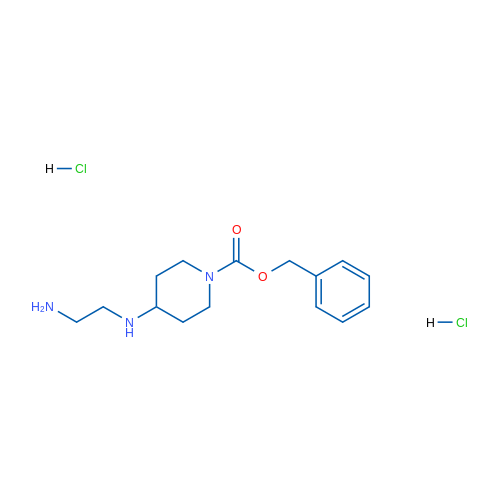 Benzyl 4-[(2-aminoethyl)amino]piperidine-1-carboxylate dihydrochloride 5g