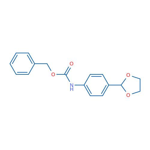 Benzyl (4-(1,3-dioxolan-2-yl)phenyl)carbamate 1g
