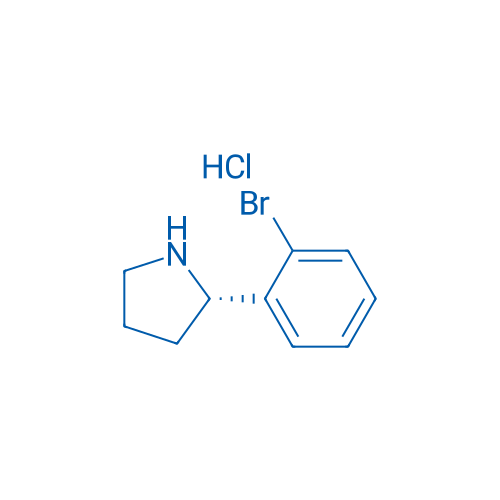 (S)-2-(2-Bromophenyl)pyrrolidine hydrochloride 250mg