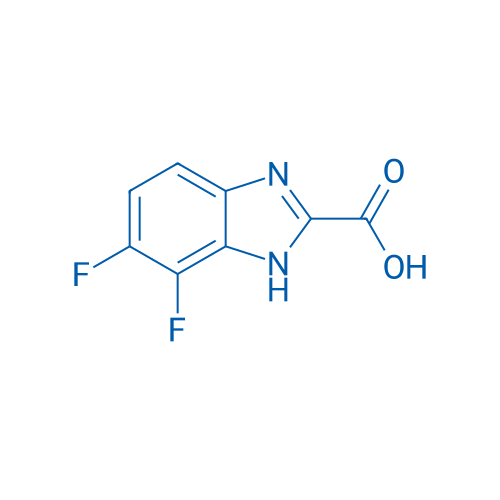 6,7-Difluoro-1H-benzo[d]imidazole-2-carboxylic acid 250mg