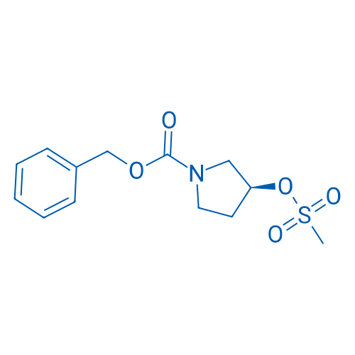 (S)-Benzyl 3-((methylsulfonyl)oxy)pyrrolidine-1-carboxylate 100mg