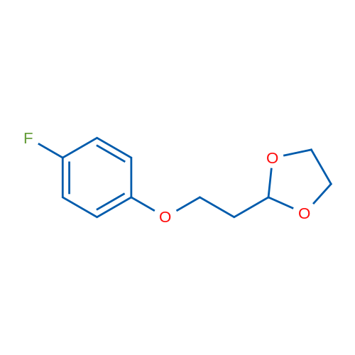 2-(2-(4-Fluorophenoxy)ethyl)-1,3-dioxolane 1g