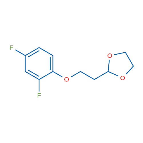 2-(2-(2,4-Difluorophenoxy)ethyl)-1,3-dioxolane 1g