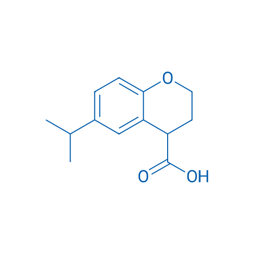 6-(Propan-2-yl)-3,4-dihydro-2H-1-benzopyran-4-carboxylic acid 1g