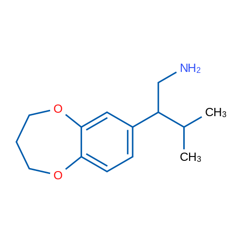 2-(3,4-Dihydro-2H-benzo[b][1,4]dioxepin-7-yl)-3-methylbutan-1-amine 1g