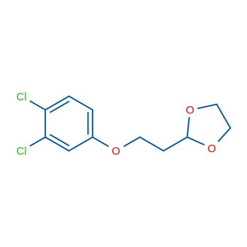 2-(2-(3,4-Dichlorophenoxy)ethyl)-1,3-dioxolane 1g