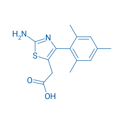2-(2-Amino-4-mesitylthiazol-5-yl)acetic acid 5g
