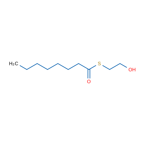 Octanethioic acid S-(2-hydroxyethyl) ester 250mg