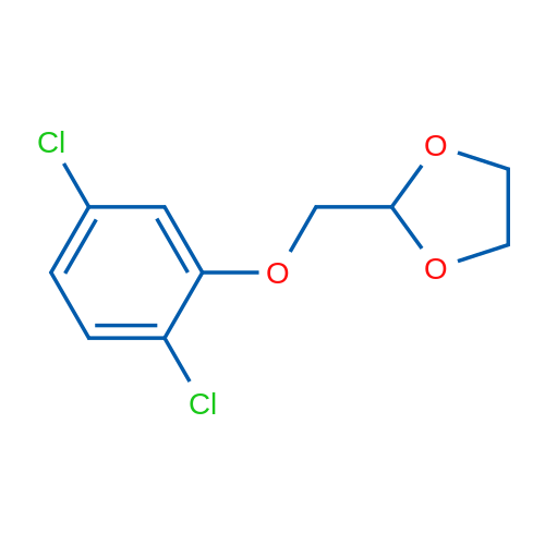 2-((2,5-Dichlorophenoxy)methyl)-1,3-dioxolane 1g