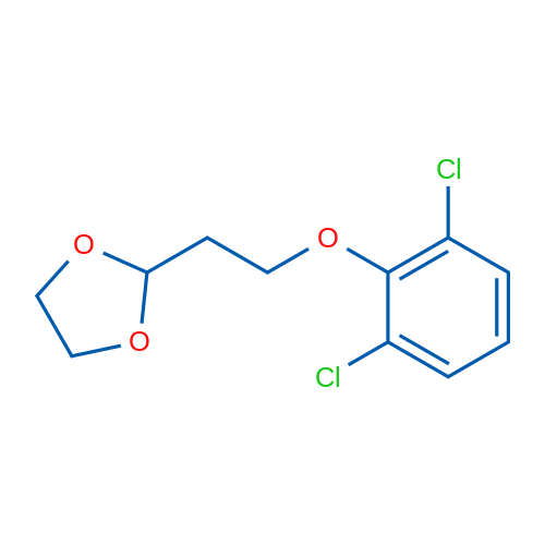 2-(2-(2,6-Dichlorophenoxy)ethyl)-1,3-dioxolane 1g