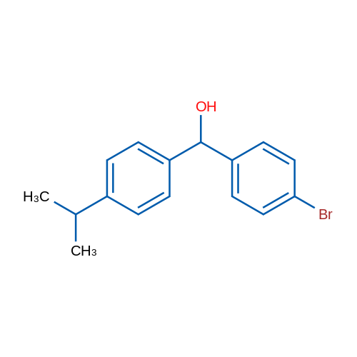 (4-Bromophenyl)(4-isopropylphenyl)methanol 1g