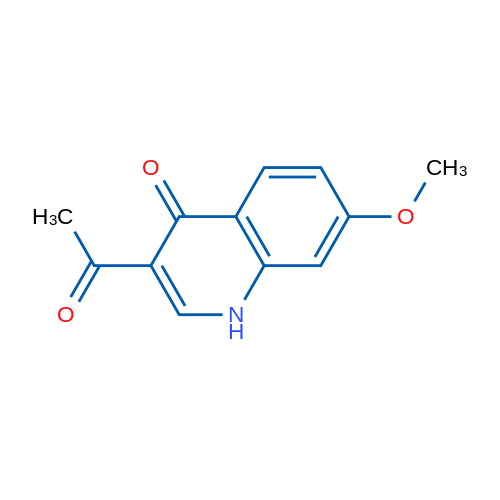 3-Acetyl-7-methoxyquinolin-4(1H)-one 1g