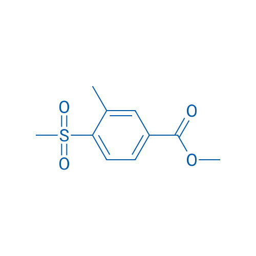 Methyl 3-methyl-4-(methylsulfonyl)benzoate 5g