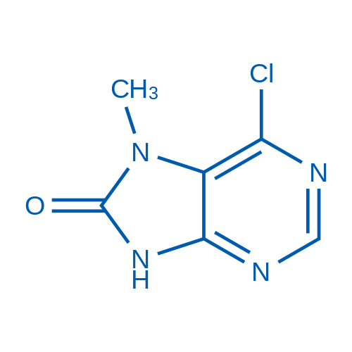 6-Chloro-7-methyl-7H-purin-8(9H)-one 100mg