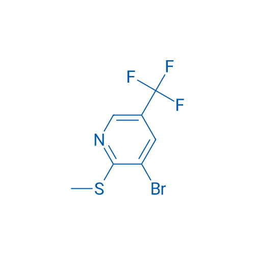 3-Bromo-2-(methylthio)-5-(trifluoromethyl)pyridine 5g