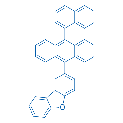 2-(10-(Naphthalen-1-yl)anthracen-9-yl)dibenzo[b,d]furan 1g