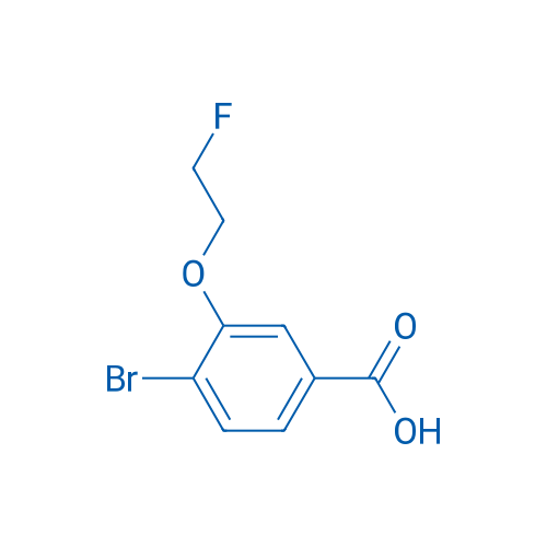 4-Bromo-3-(2-fluoroethoxy)benzoic acid 1g