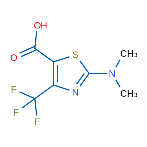 2-(Dimethylamino)-4-(trifluoromethyl)thiazole-5-carboxylic acid 1g