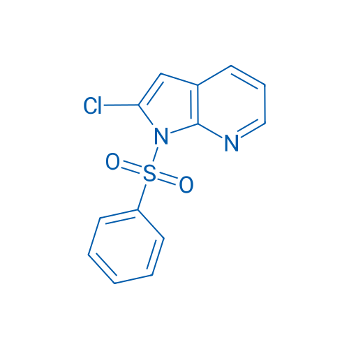 2-Chloro-1-(phenylsulfonyl)-1H-pyrrolo[2,3-b]pyridine 1g
