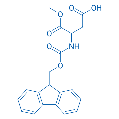 3-({[(9H-fluoren-9-yl)methoxy]carbonyl}amino)-4-methoxy-4-oxobutanoic acid 250mg