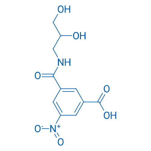 3-((2,3-Dihydroxypropyl)carbamoyl)-5-nitrobenzoic acid 1g