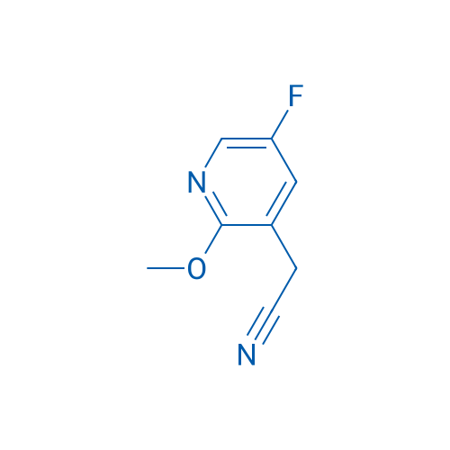 2-(5-Fluoro-2-methoxypyridin-3-yl)acetonitrile 1g