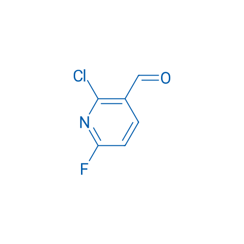 2-Chloro-6-fluoronicotinaldehyde 250mg