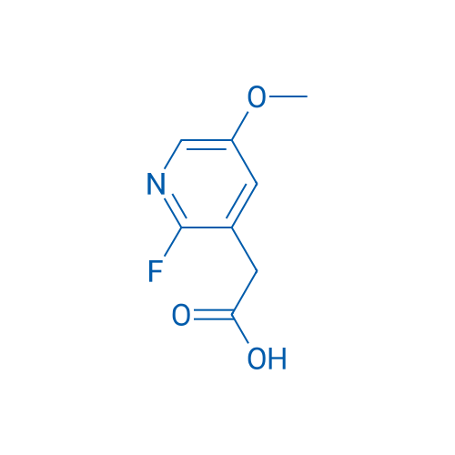 2-(2-Fluoro-5-methoxypyridin-3-yl)acetic acid 1g