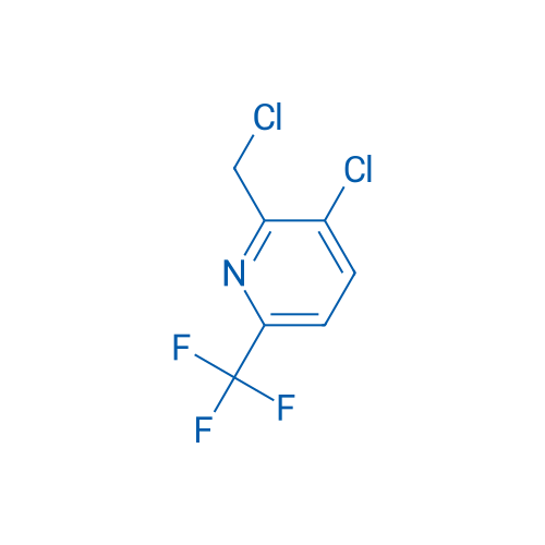 3-Chloro-2-(chloromethyl)-6-(trifluoromethyl)pyridine 250mg