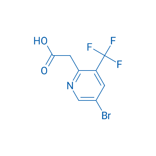 2-(5-Bromo-3-(trifluoromethyl)pyridin-2-yl)acetic acid 1g