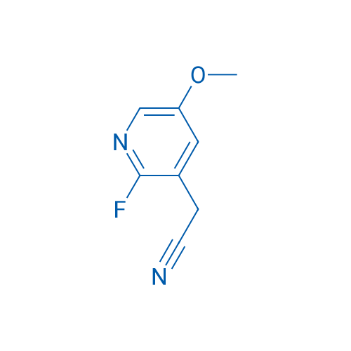 (2-Fluoro-5-methoxy-pyridin-3-yl)-acetonitrile 1g