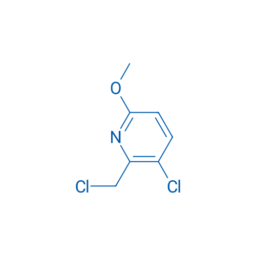 3-Chloro-2-(chloromethyl)-6-methoxypyridine 1g