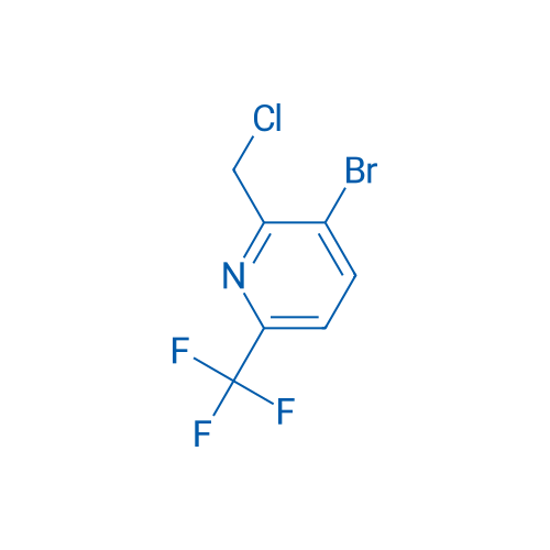 3-Bromo-2-(chloromethyl)-6-(trifluoromethyl)pyridine 250mg