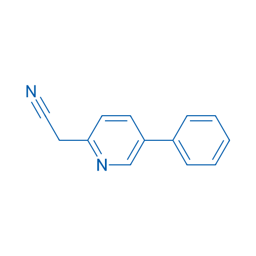 2-(5-Phenylpyridin-2-yl)acetonitrile 250mg