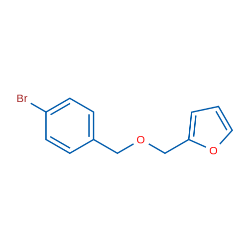2-(((4-Bromobenzyl)oxy)methyl)furan 1g