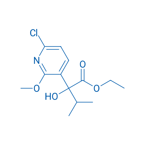 Ethyl 2-(6-chloro-2-methoxypyridin-3-yl)-2-hydroxy-3-methylbutanoate 5g