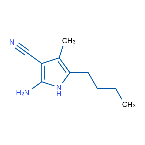 2-Amino-5-butyl-4-methyl-1H-pyrrole-3-carbonitrile 1g